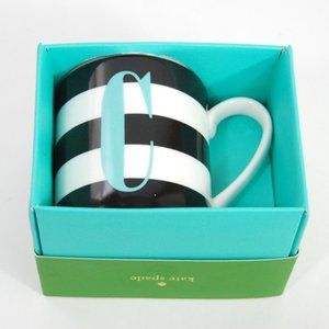 NIB Kate Spade X Lenox Initial Mug - "C"